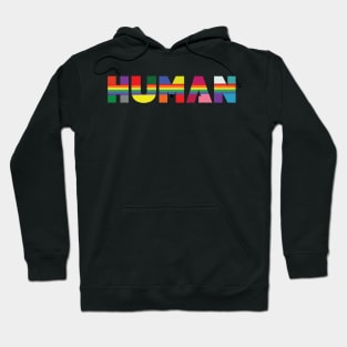 Human, Various Queer Flags Hoodie